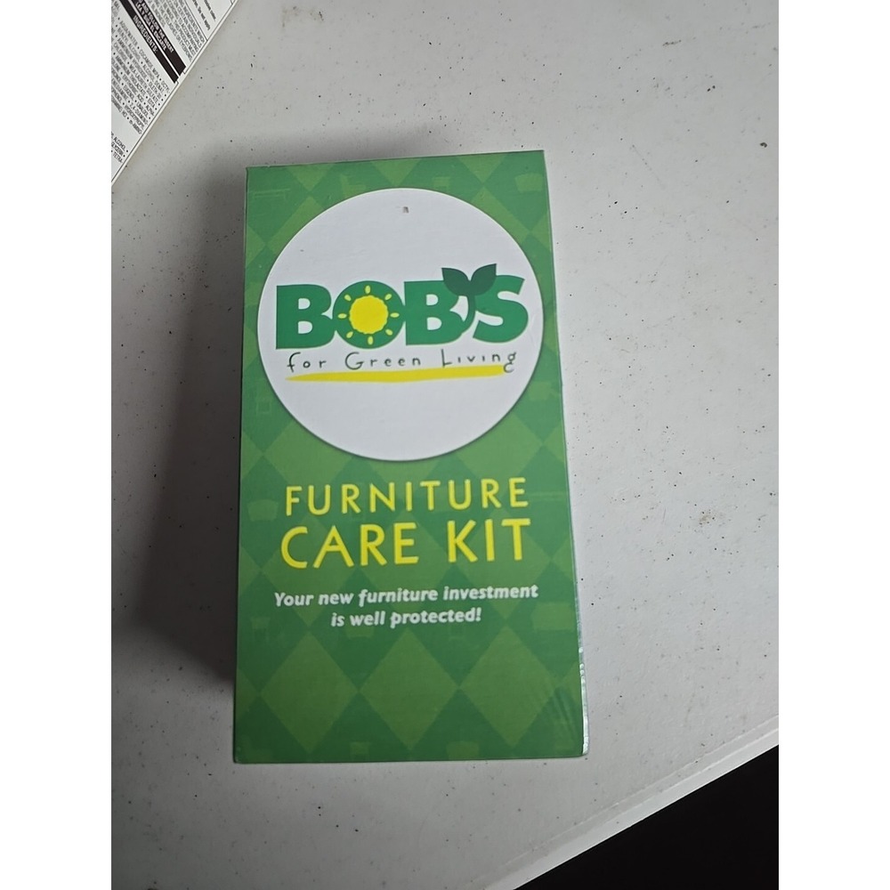 Bob's For Green Living Furniture Care‎ Kit Fabric Rug Cleaner Wood Polish 8 oz